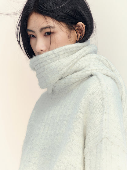AnnoMundi Soft Alpaca Plush Winter Scarf