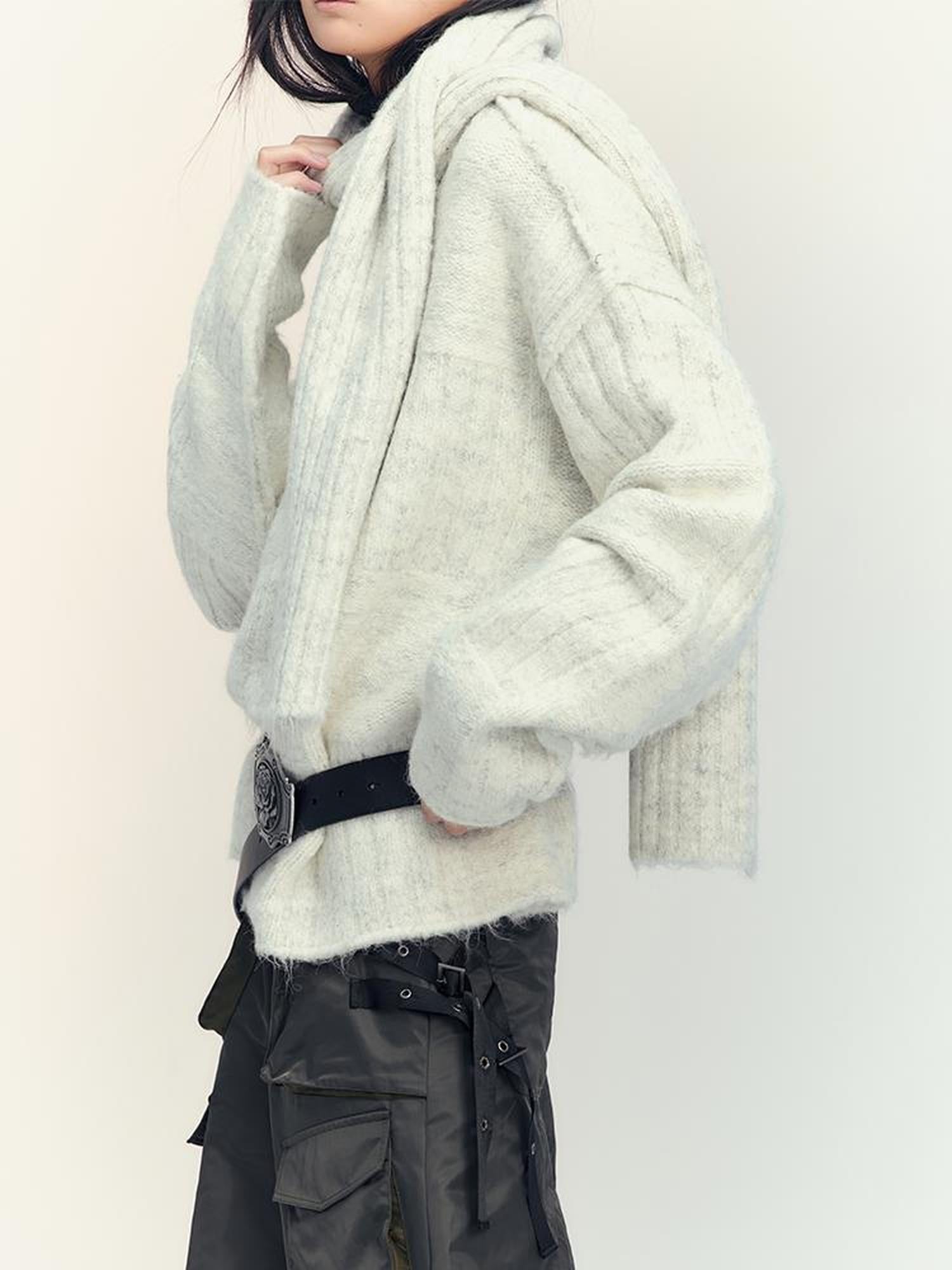 AnnoMundi Soft Alpaca Plush Winter Scarf