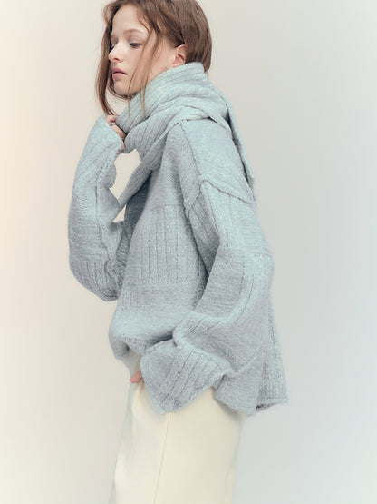 AnnoMundi Soft Alpaca Plush Winter Scarf