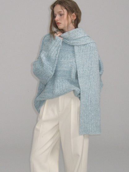 AnnoMundi Soft Alpaca Plush Winter Scarf