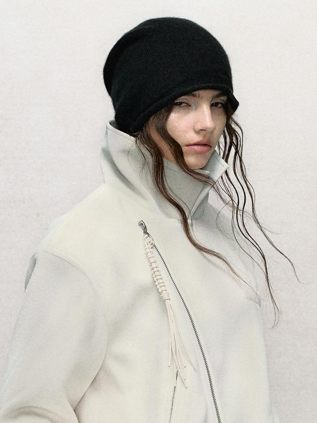 AnnoMundi Soft Knit Beanie With Slouchy Fit And Face Flattering Ribbed Design