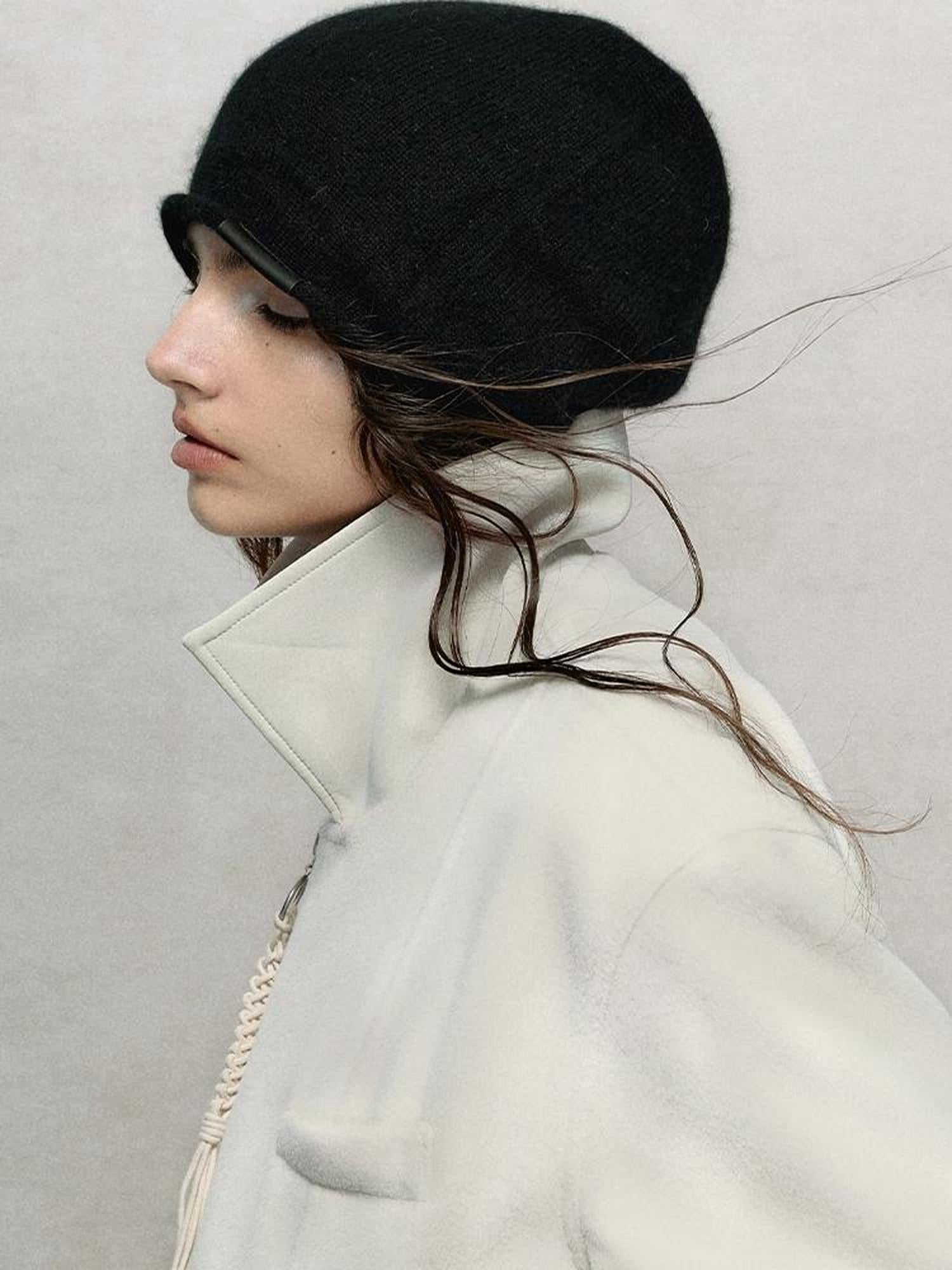 AnnoMundi Soft Knit Beanie With Slouchy Fit And Face Flattering Ribbed Design