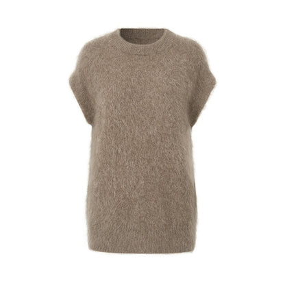 AnnoMundi_Soft_Knit_Sleeveless_Round_Neck_100%_Wool_Women&