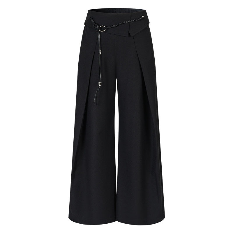 AnnoMundi_Soft_Poly_Viscose_Casual_Mid_High_Waist_Straight_Women_Khaki_Straight_Pants_MISSTT