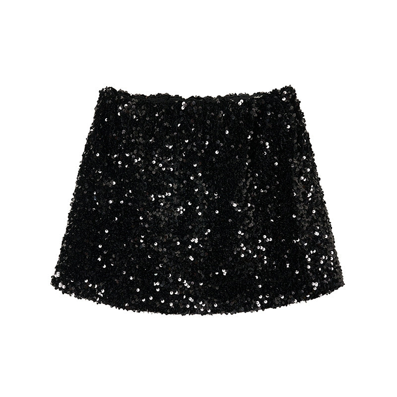 AnnoMundi_Sparkle_Sequin_Black_Velvet_Mini_Skirt_MISSTT