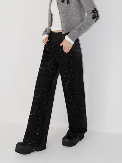 AnnoMundi Sparkle Weave Wide Leg Trousers