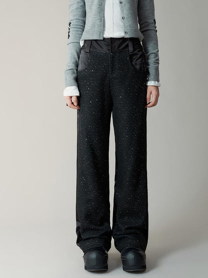 AnnoMundi Sparkle Weave Wide Leg Trousers