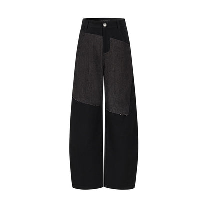 AnnoMundi_Spliced_Faux_Denim_Straight-leg_Pants_Women&