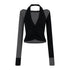 AnnoMundi_Spliced_Halter_Slim_Fit_Faux_Two_Piece_Women&