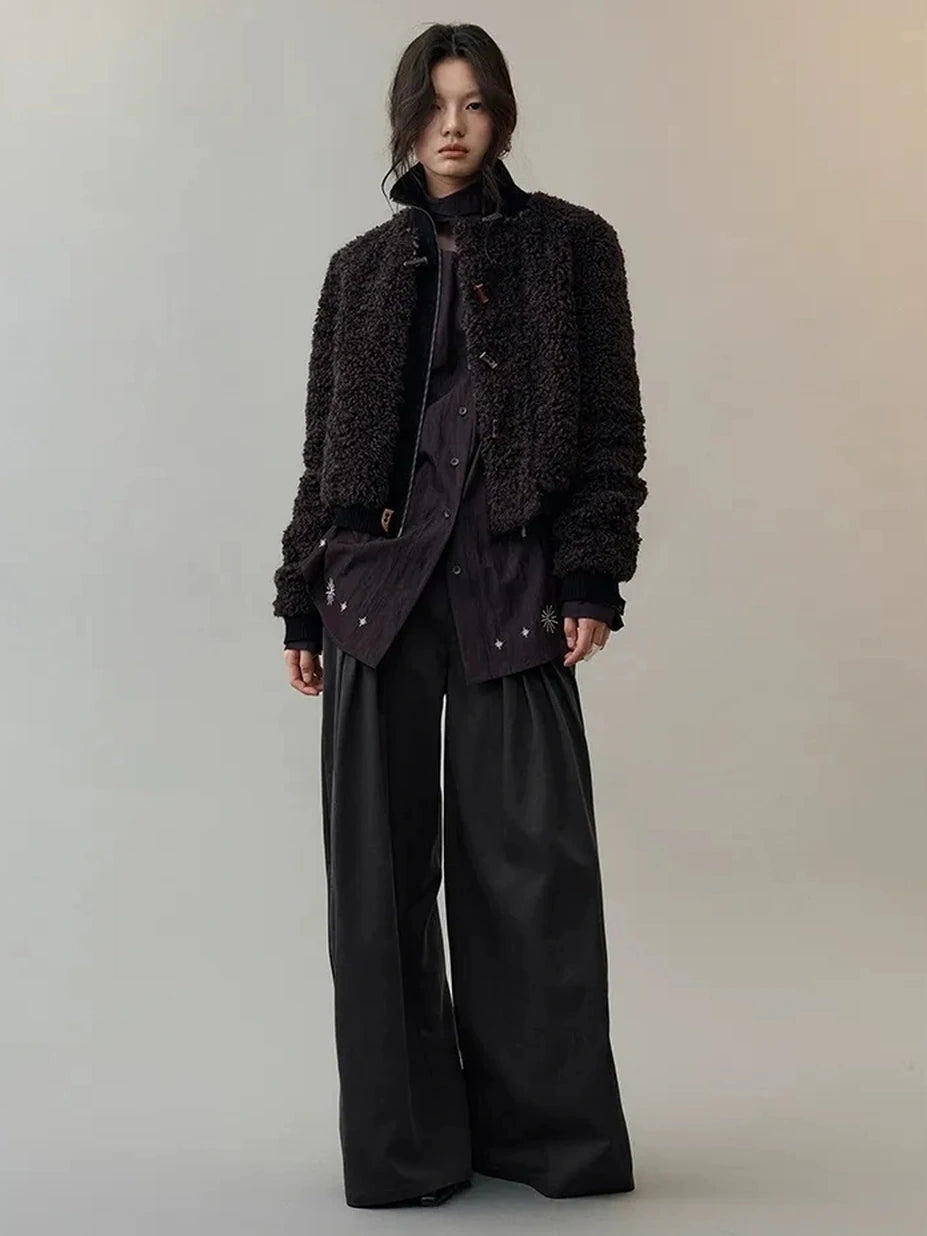 AnnoMundi Starry Embroidered Oversized Shirt Shirts