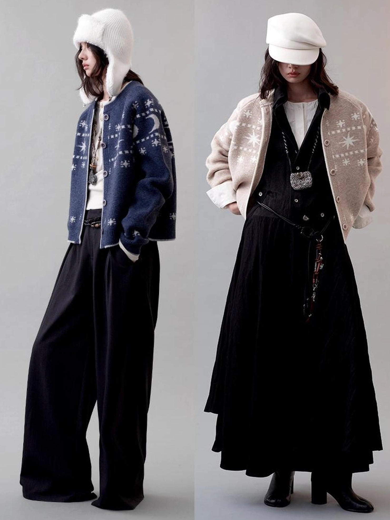 AnnoMundi Stellar Moon Knit Cardigan Cardigan