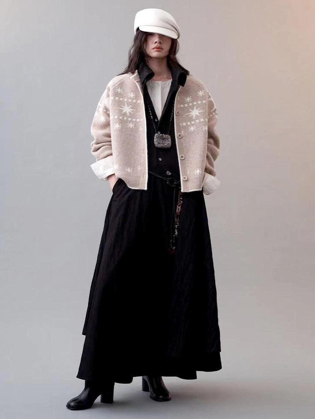 AnnoMundi Stellar Moon Knit Cardigan Cardigan