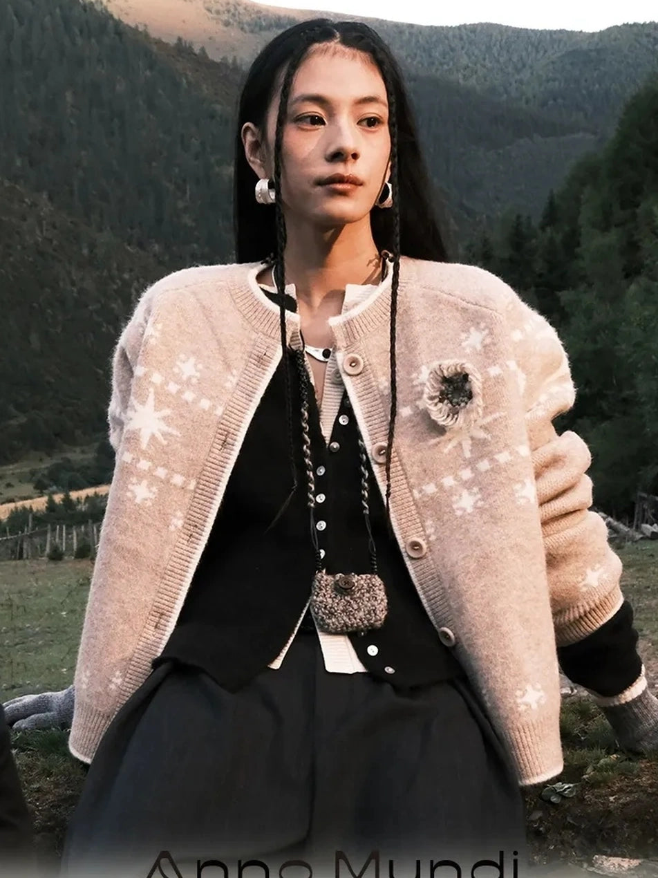 AnnoMundi Stellar Moon Knit Cardigan Cardigan