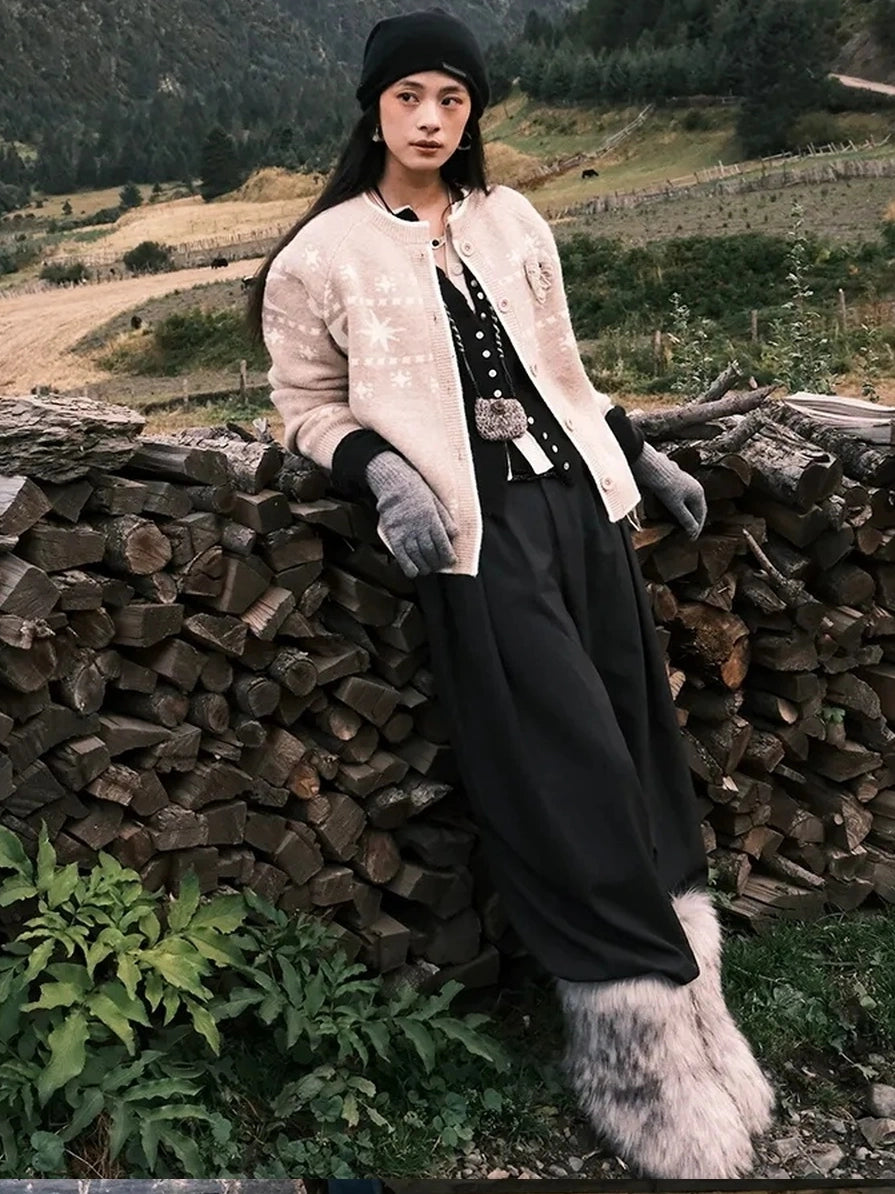 AnnoMundi Stellar Moon Knit Cardigan Cardigan