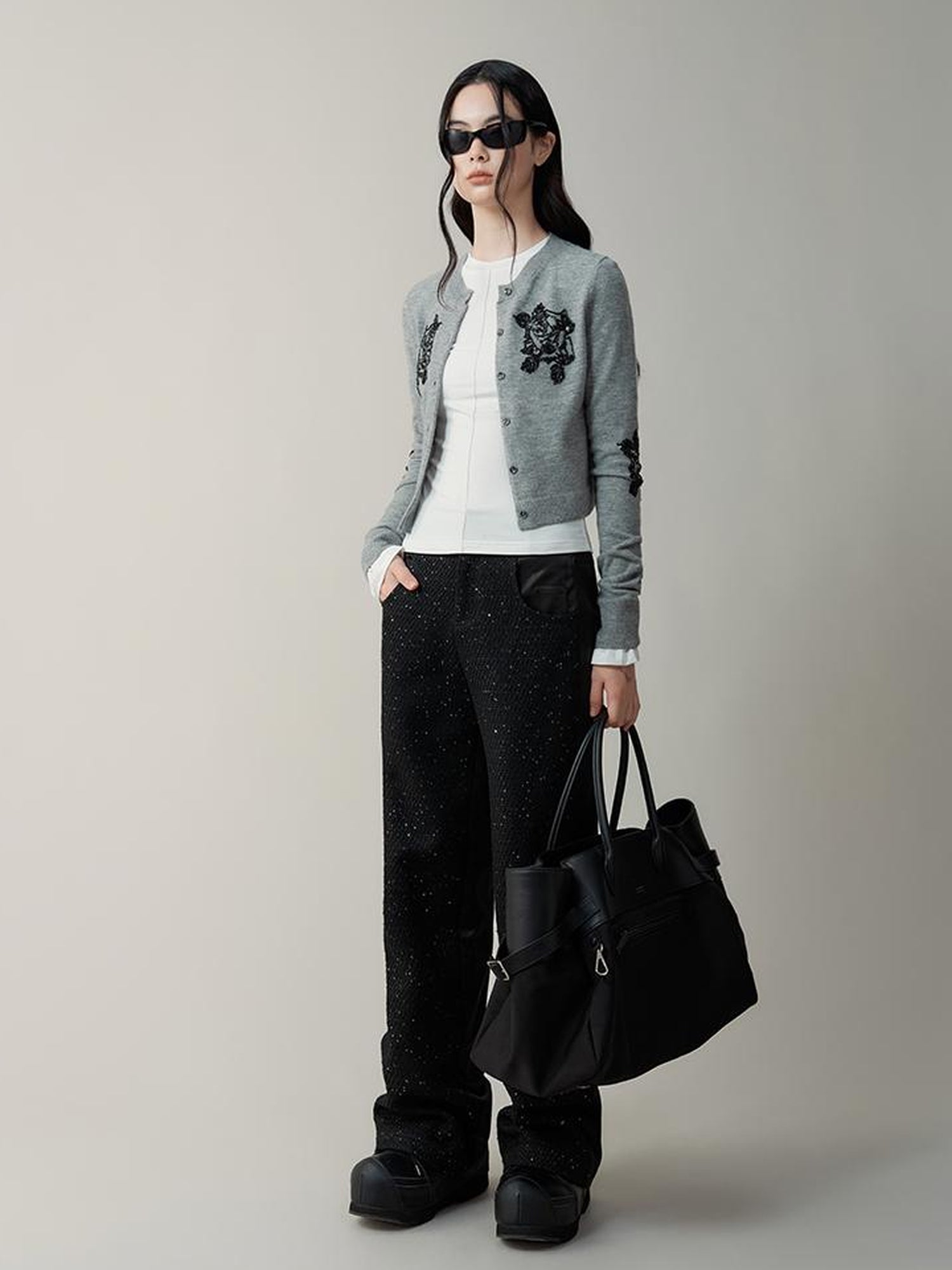 AnnoMundi Stretch Fleece Slim Fit Long Sleeve Tee