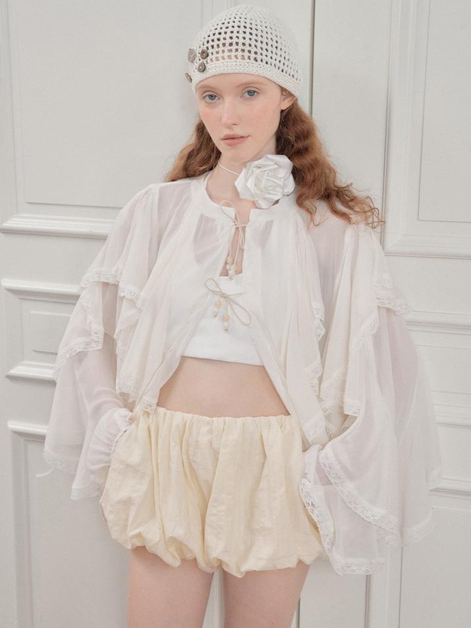 AnnoMundi Striped Bloomer Shorts