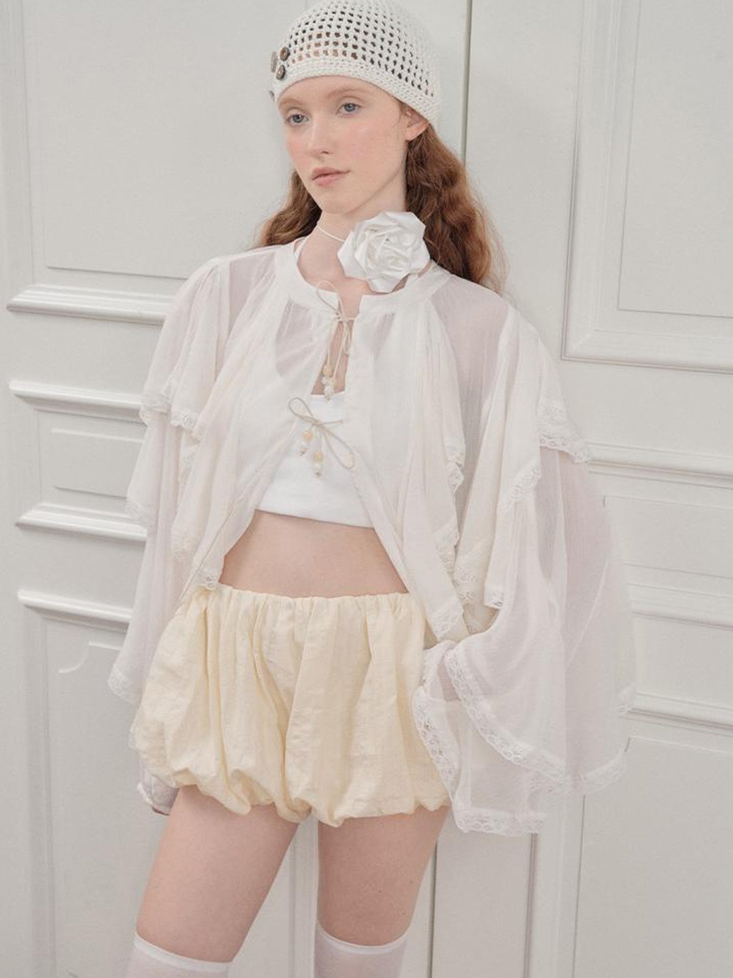 AnnoMundi Striped Bloomer Shorts