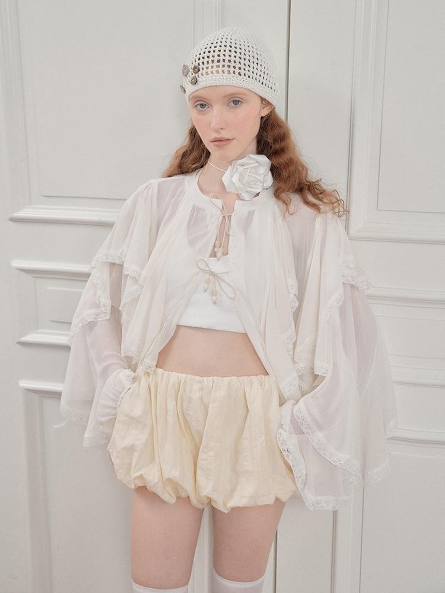 AnnoMundi Striped Bloomer Shorts
