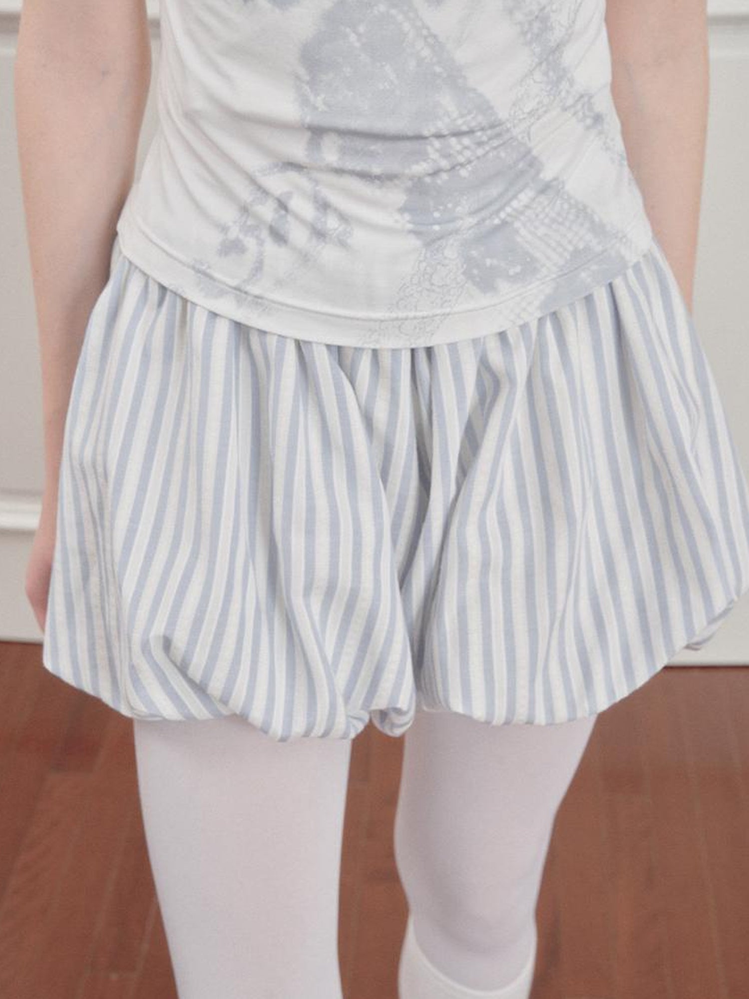 AnnoMundi Striped Bloomer Shorts