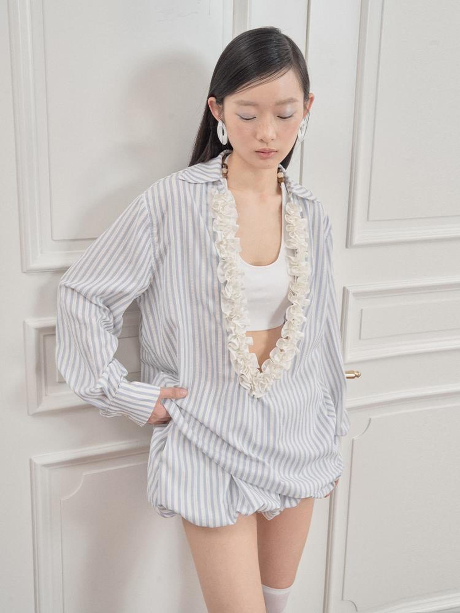 AnnoMundi Striped Bloomer Shorts