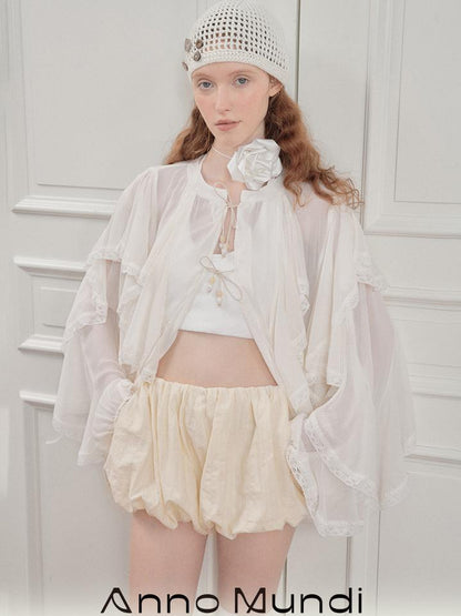 AnnoMundi Striped Bloomer Shorts