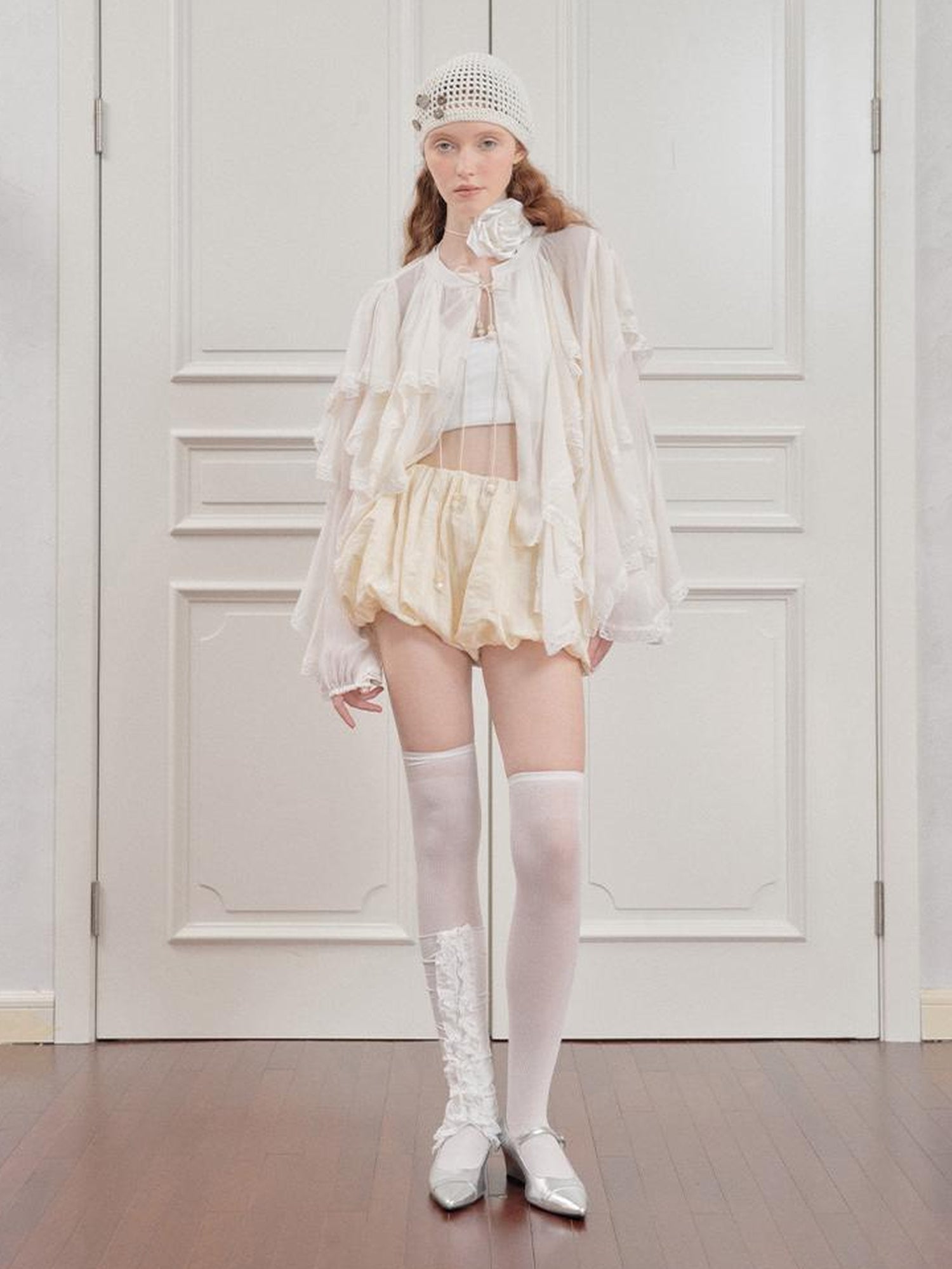 AnnoMundi Striped Bloomer Shorts