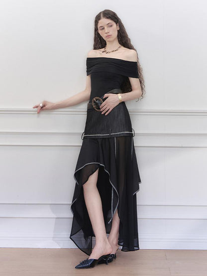 AnnoMundi Swaying Shadow A Line Skirt