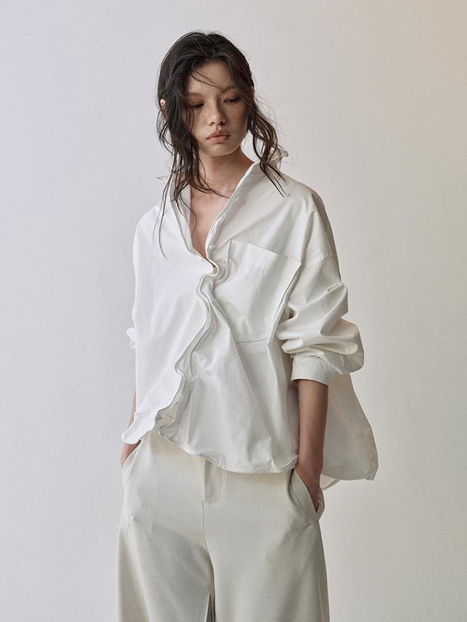 AnnoMundi Tailored Form White Shirt