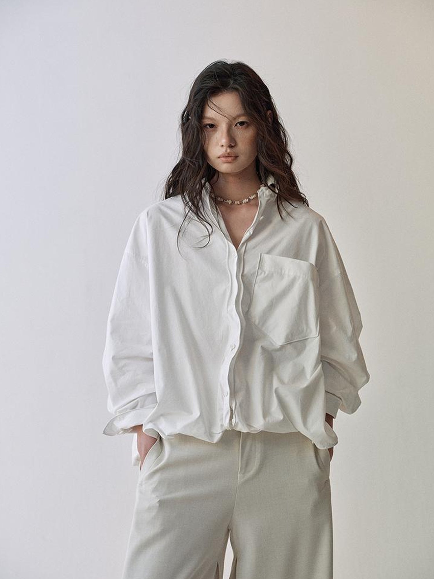 AnnoMundi Tailored Form White Shirt