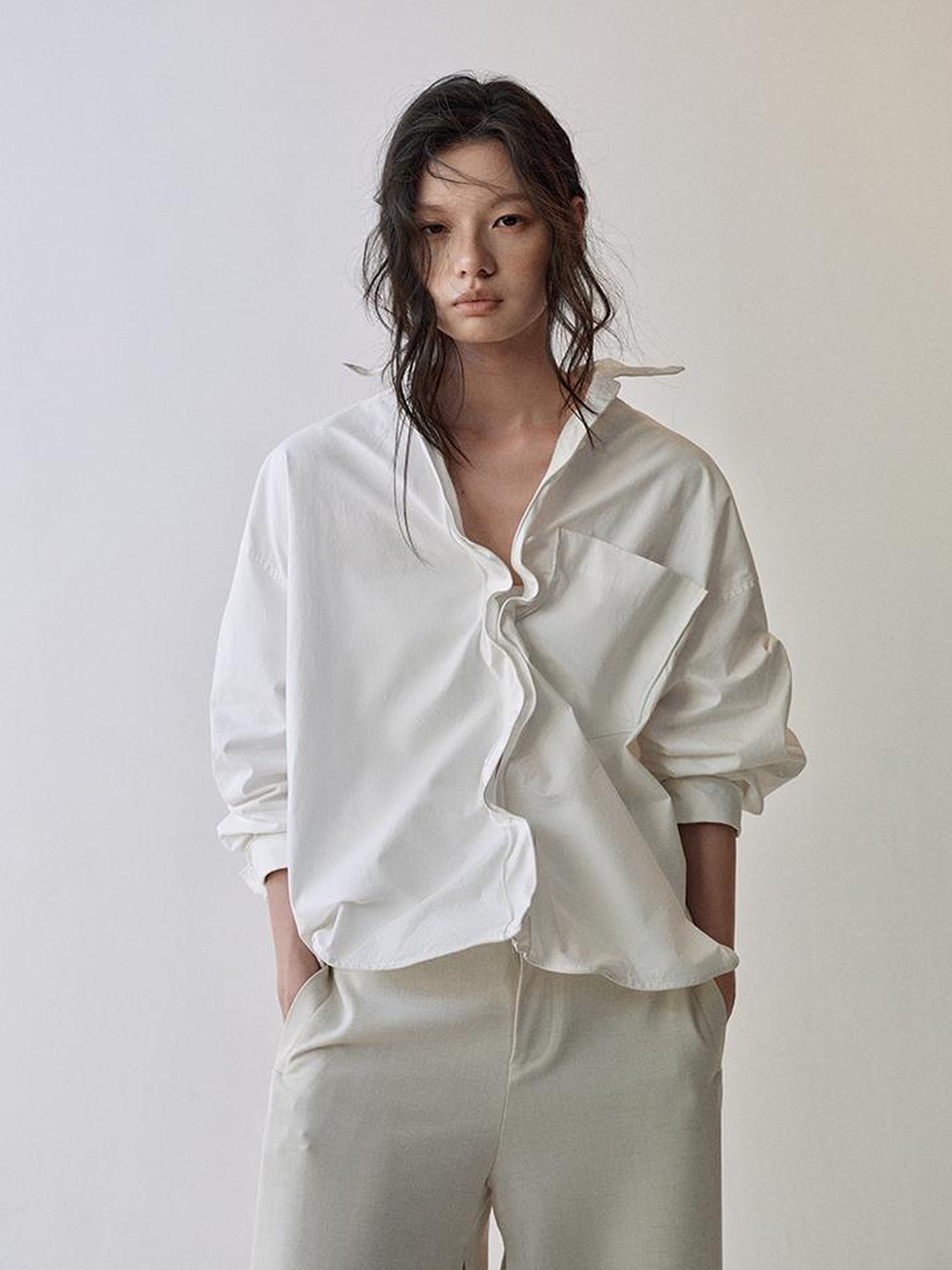 AnnoMundi Tailored Form White Shirt