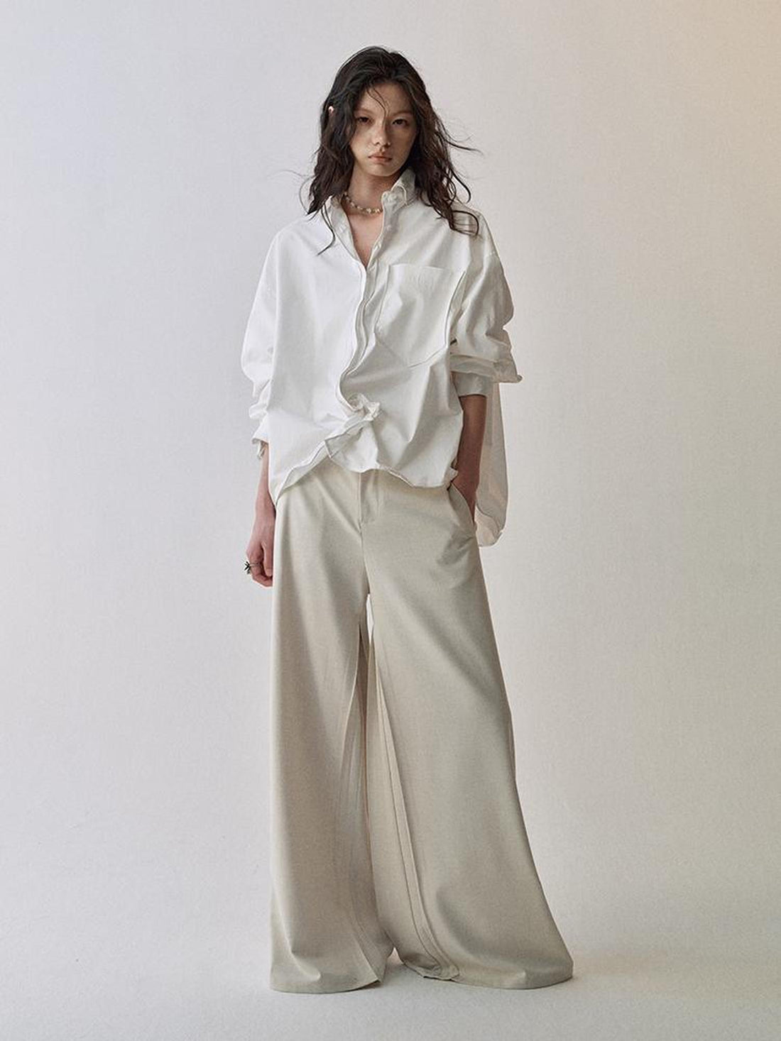 AnnoMundi Tailored Form White Shirt
