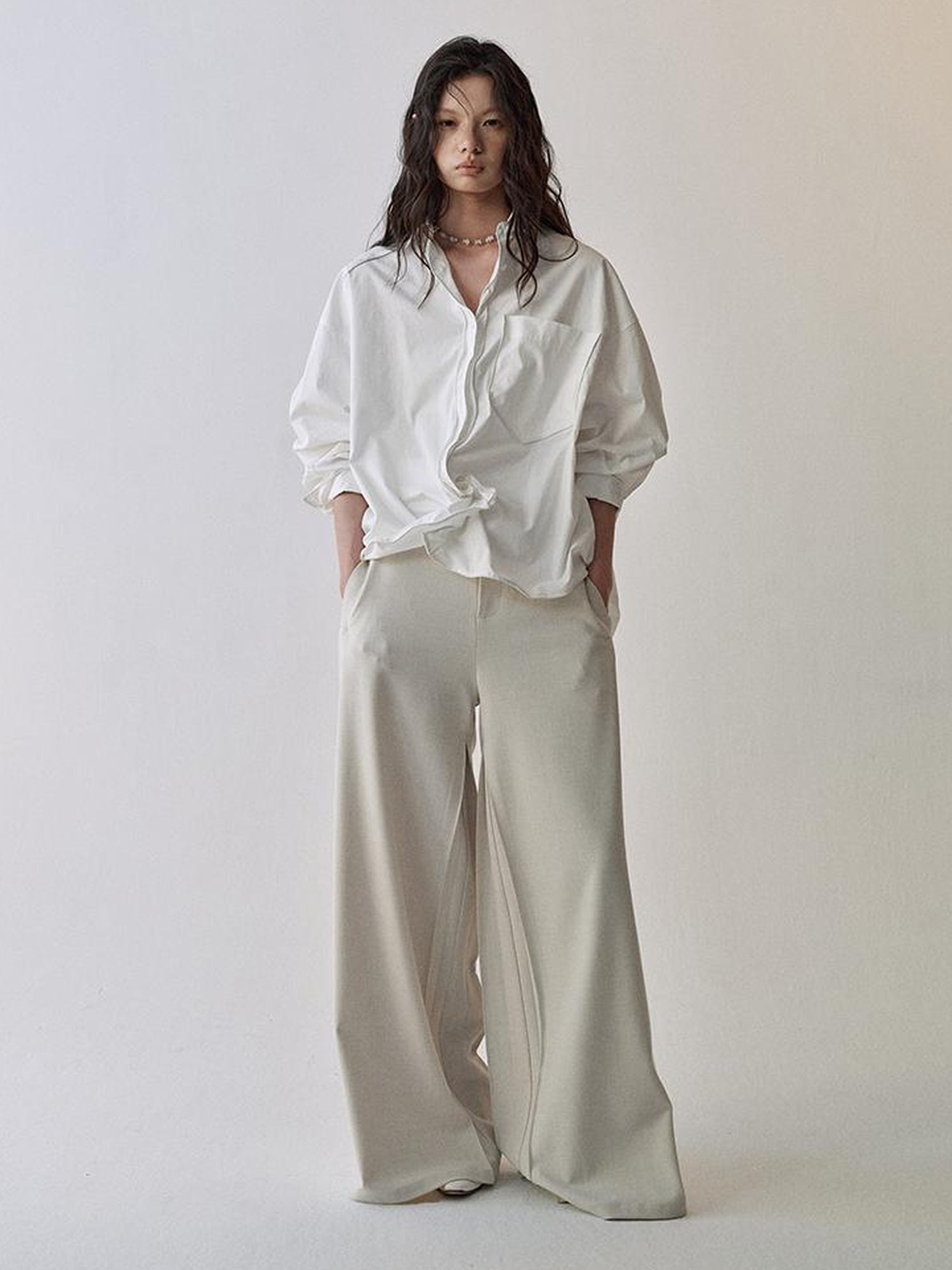 AnnoMundi Tailored Form White Shirt