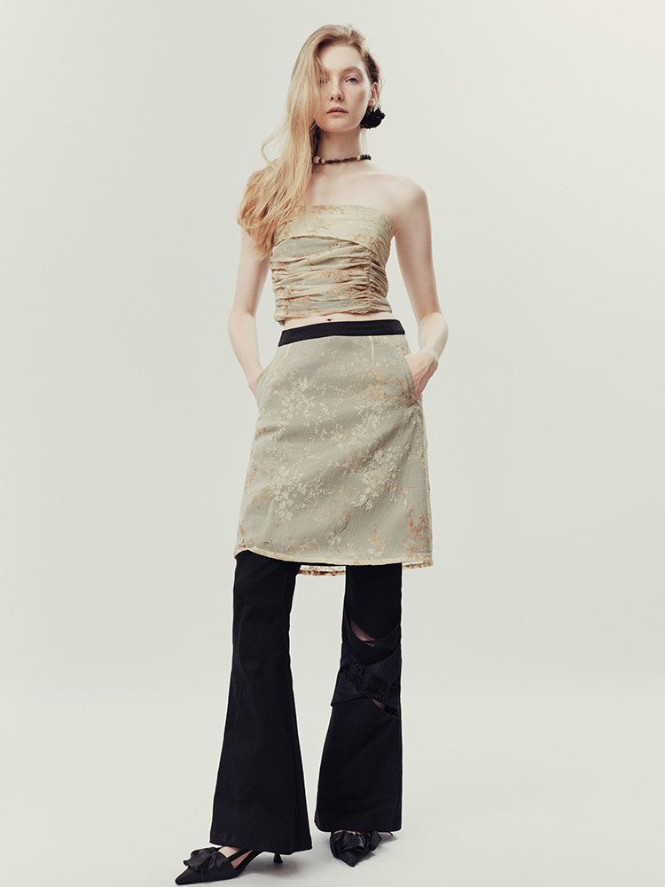 AnnoMundi Tencel Denim Designer High Waist Women&