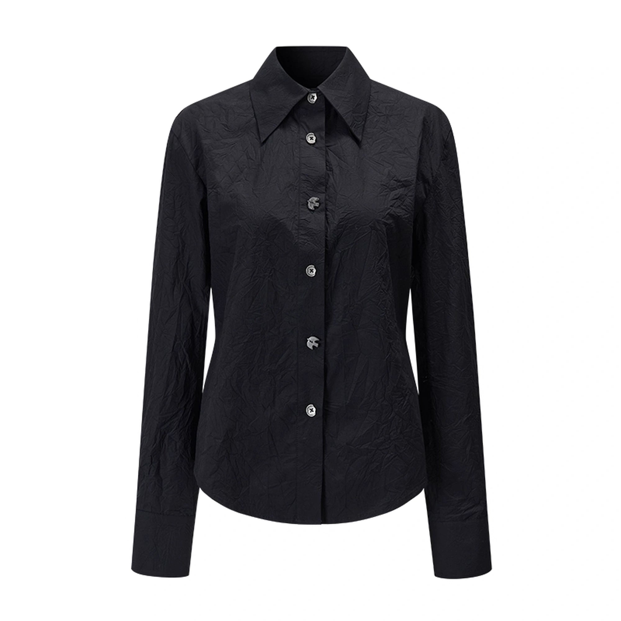 AnnoMundi_Textured_Bird_Button_Asymmetric_Shirt_MISSTT
