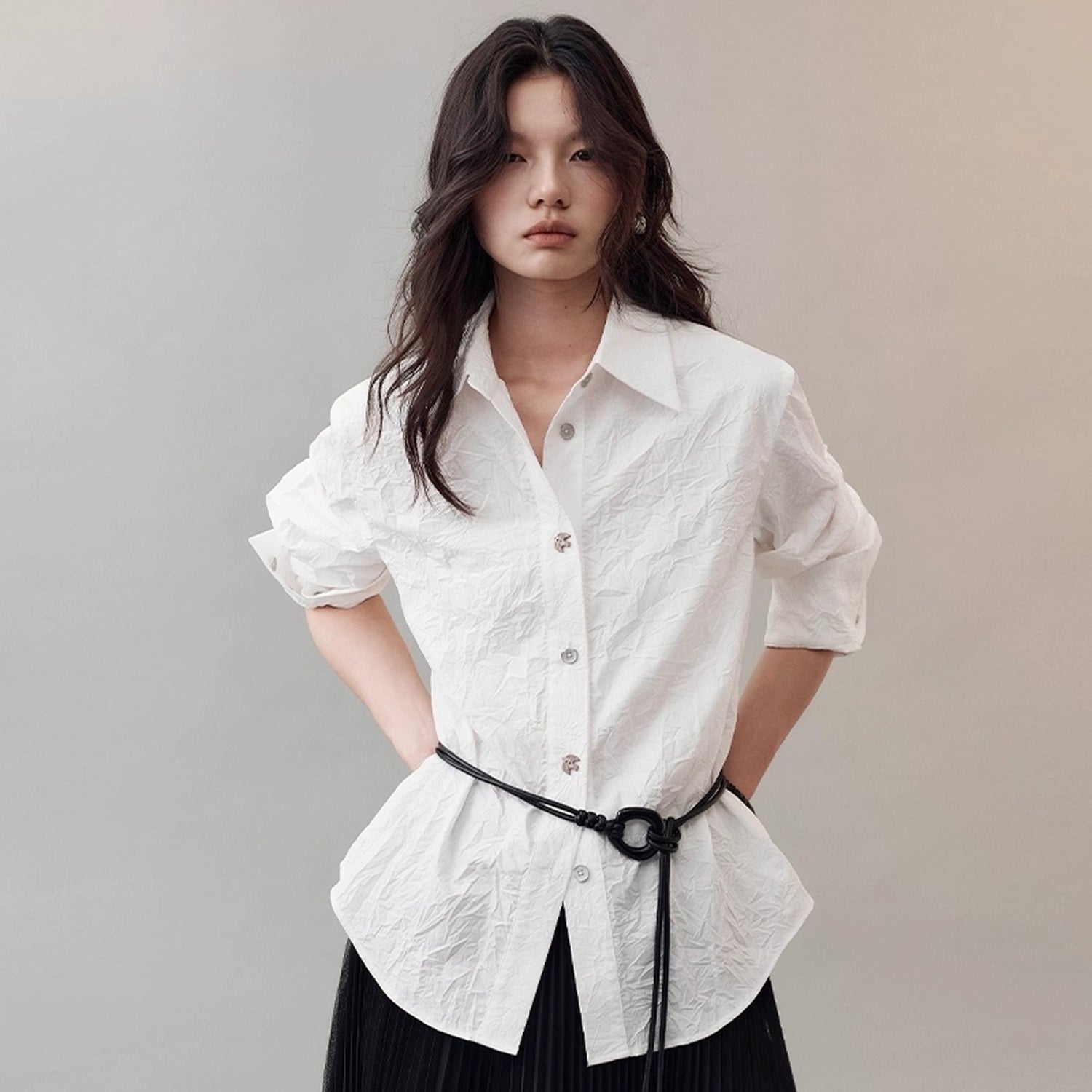 AnnoMundi_Textured_Bird_Button_Asymmetric_Shirt_MISSTT
