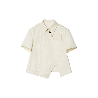 AnnoMundi_Textured_Cotton_Shirt_And_Pleated_Skirt_Set_MISSTT
