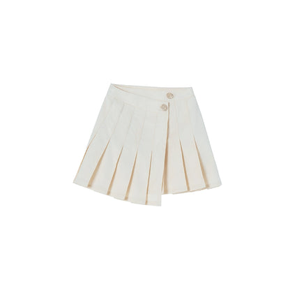 AnnoMundi_Textured_Cotton_Shirt_And_Pleated_Skirt_Set_MISSTT