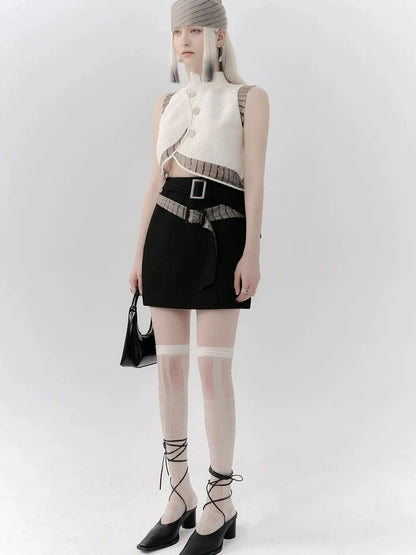 AnnoMundi Textured Lace Square Scarf Accessories