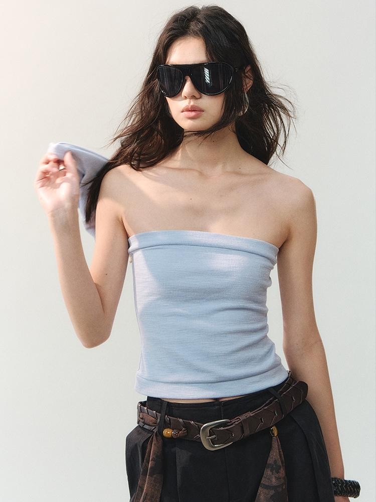 AnnoMundi Textured Slim Fit Layered Two Piece Women&