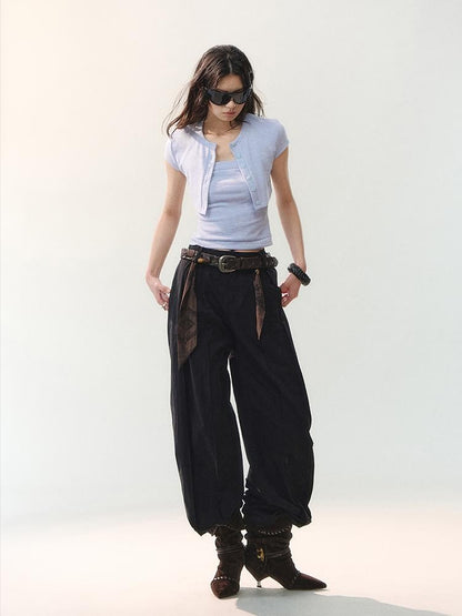 AnnoMundi Textured Slim Fit Layered Two Piece Women&