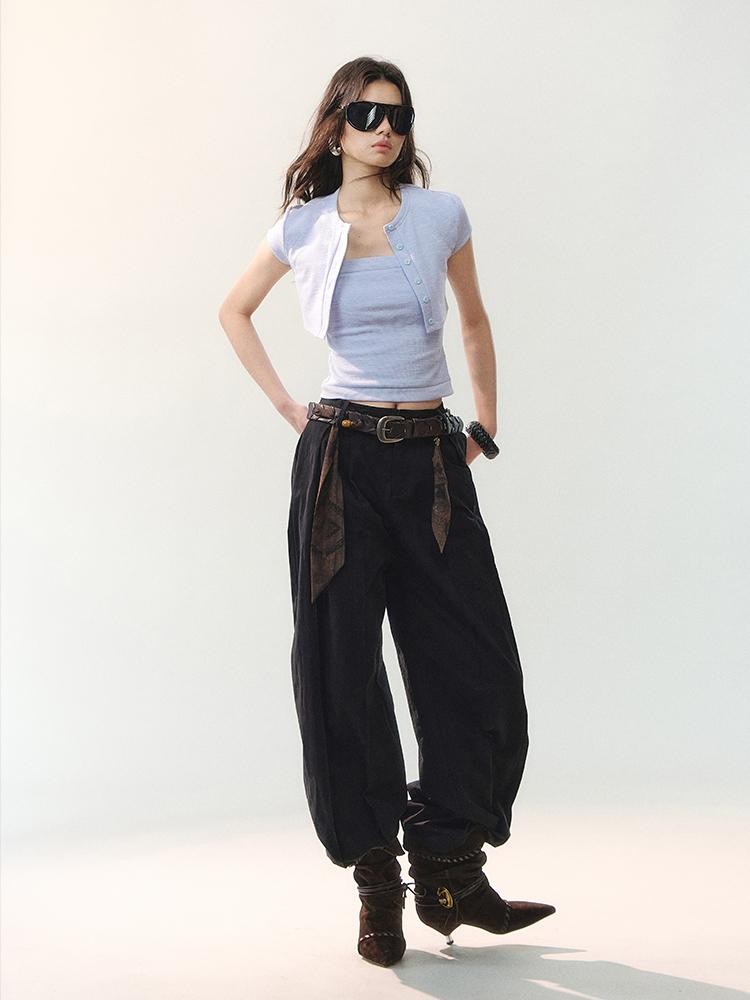 AnnoMundi Textured Slim Fit Layered Two Piece Women&