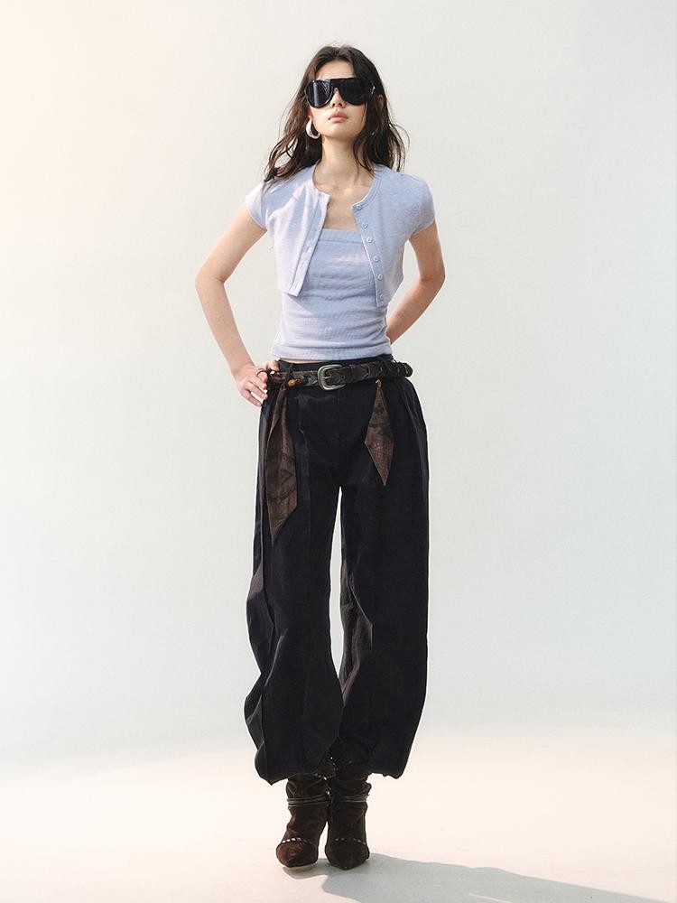 AnnoMundi Textured Slim Fit Layered Two Piece Women&