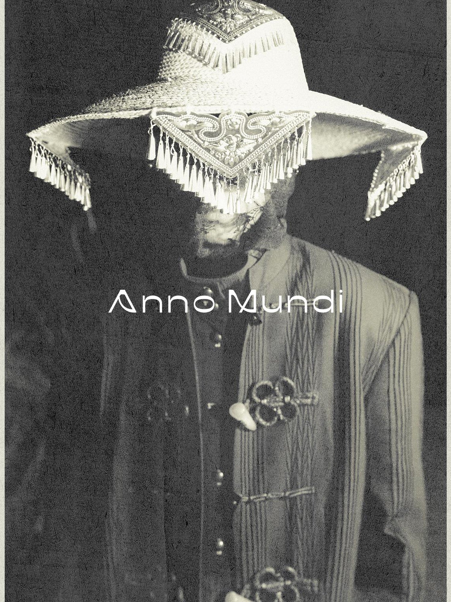 AnnoMundi Textured Willow Leaf Fold Jacket V Neck T Shirt Long Sleeve