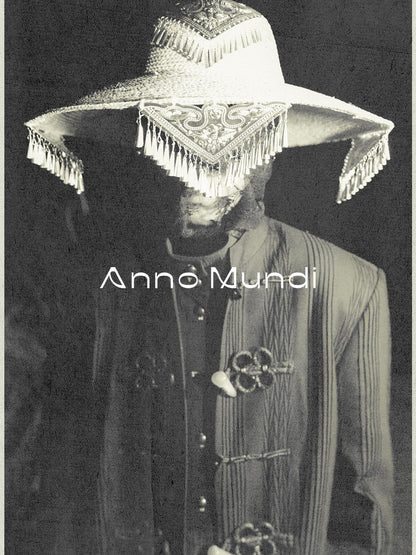 AnnoMundi Textured Willow Leaf Fold Jacket V Neck T Shirt Long Sleeve