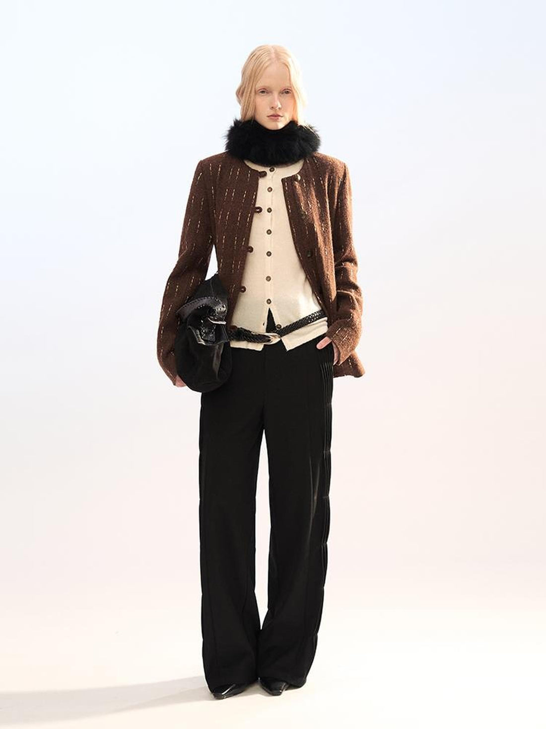 AnnoMundi Two Piece Cape Shawl Knit Women&