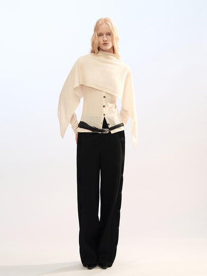 AnnoMundi Two Piece Cape Shawl Knit Women&