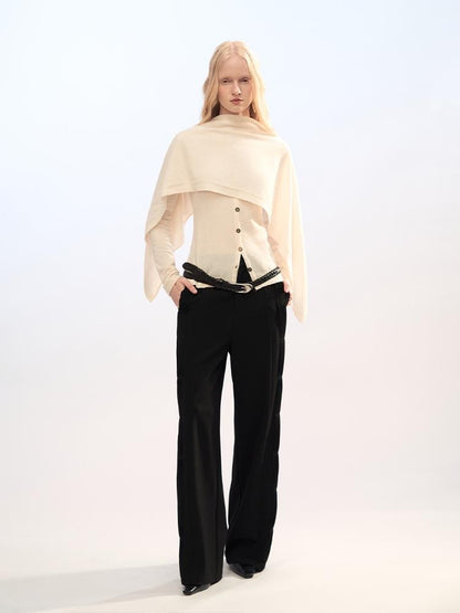 AnnoMundi Two Piece Cape Shawl Knit Women&
