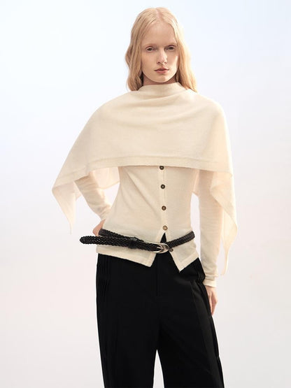 AnnoMundi Two Piece Cape Shawl Knit Women&