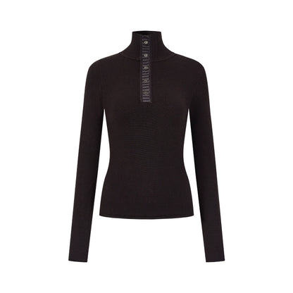 AnnoMundi_Two_Piece_Mohair_Overshirt_Contrast_High_Neck_Knit_Set_MISSTT