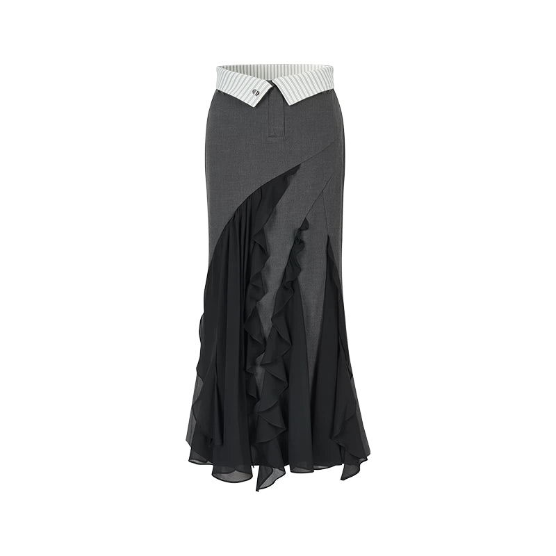 AnnoMundi_Two_Tone_Striped_Reversible_Mermaid_Maxi_Skirt_MISSTT